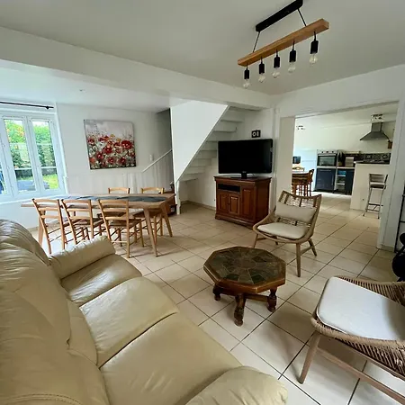 La Belle Des Champs - Maison Avec Terrasse בית נופש קורסיי-סור-מר