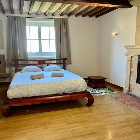 בית נופש La Belle Des Champs - Maison Avec Terrasse